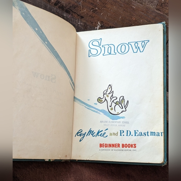 1962 Vintage Hardcover Snow By Roy Mckie & P D Eastman - Picture 4 of 15